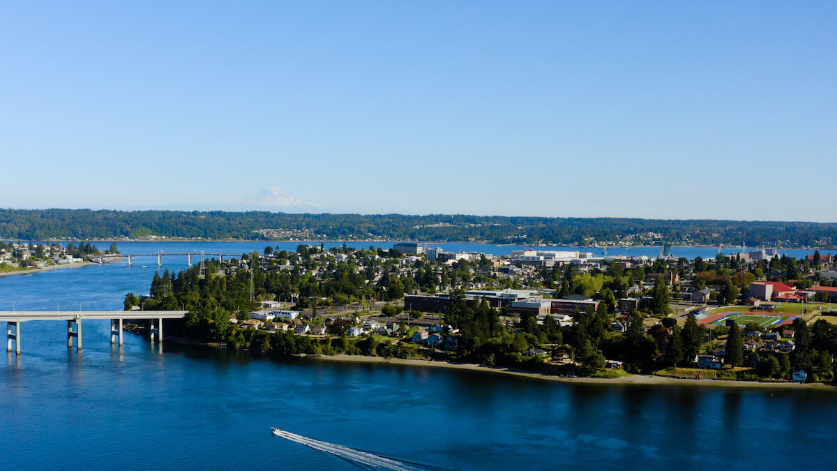 bremerton aerial shot