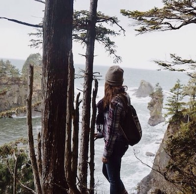 coastal hiking view