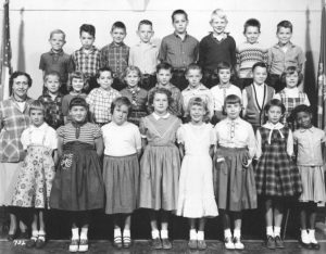 Historical photo of teacher Anna Smith at Tracyton Elementary